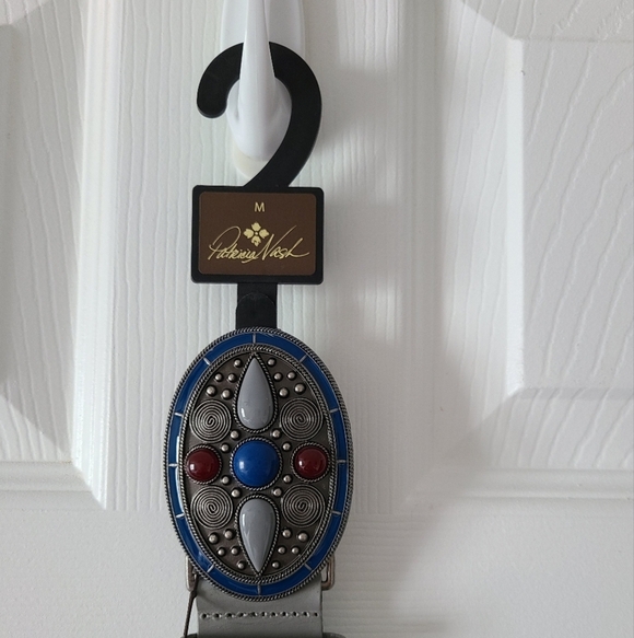 NWT Patricia Nash Marula Woven Belt